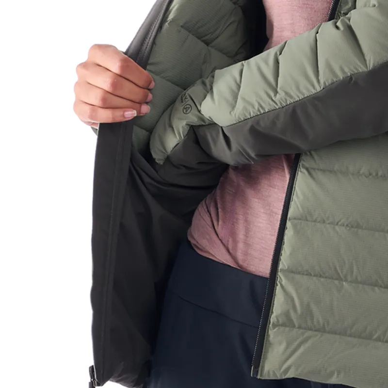 Artilect Womens Divide Fusion Stretch Hoodie Sea Spray-6