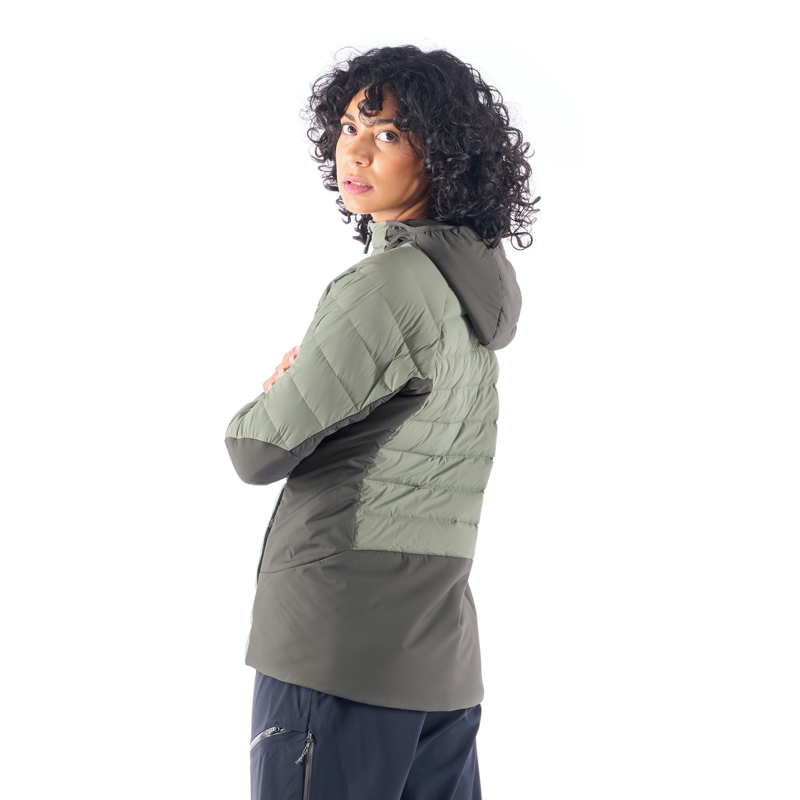 Artilect Womens Divide Fusion Stretch Hoodie Sea Spray-7