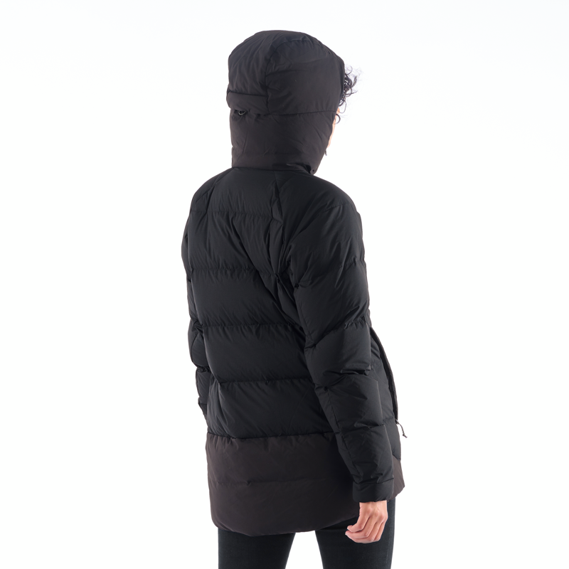 Artilect Womens High AF Down Stretch Parka Black-6