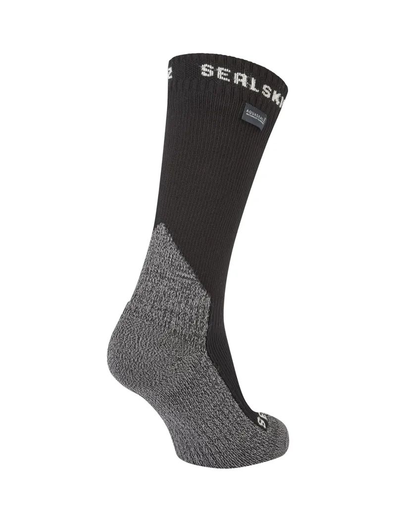 Sealskinz Stanfield Waterproof Extreme Cold Weather Mid Sock Black-1
