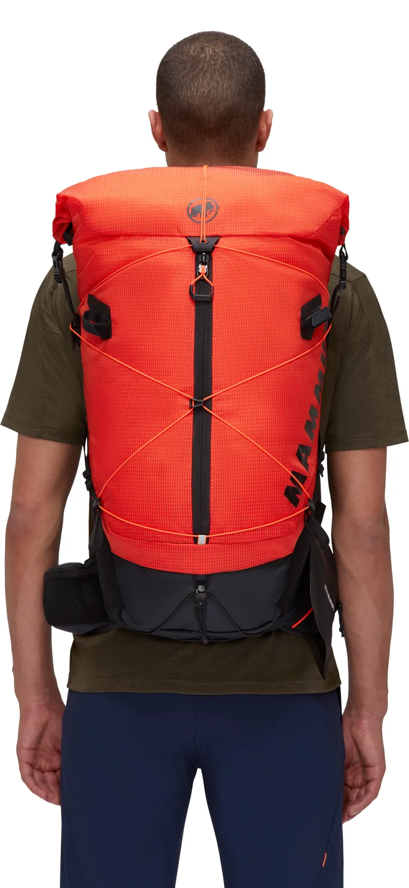 Mammut Mens Ducan Spine 28-35 Backpack Hot Red/Black-2