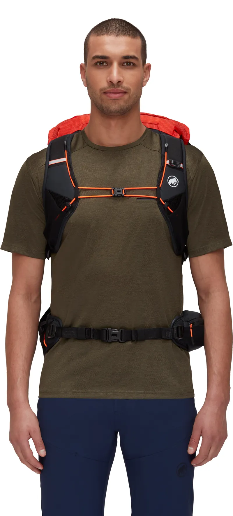 Mammut Mens Ducan Spine 28-35 Backpack Hot Red/Black-3