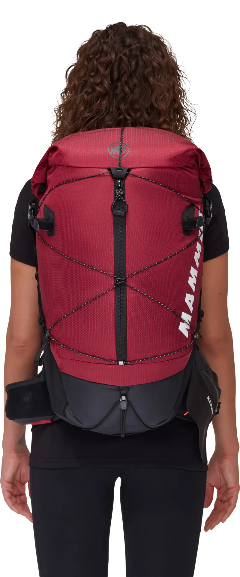 Mammut Womens Ducan Spine 28-35L Backpack Blood Red/Black-2