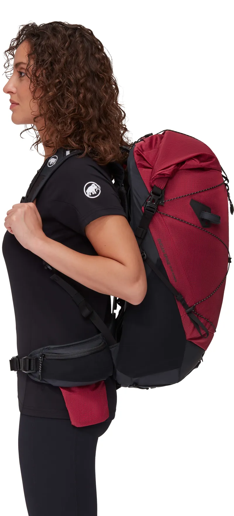 Mammut Womens Ducan Spine 28-35L Backpack Blood Red/Black-3