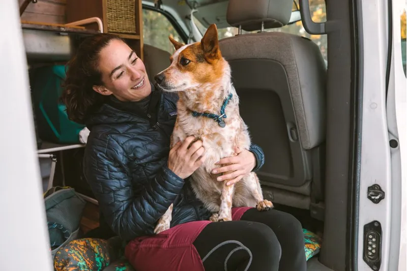 Ruffwear Knot-a-Collar Rope Dog Collar Blue Moon-4