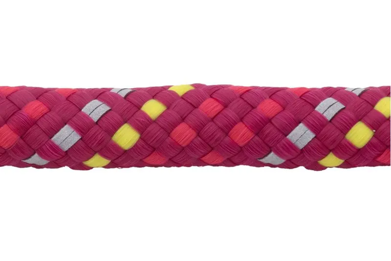 Ruffwear Knot-a-Collar Rope Dog Collar Hibiscus Pink-2