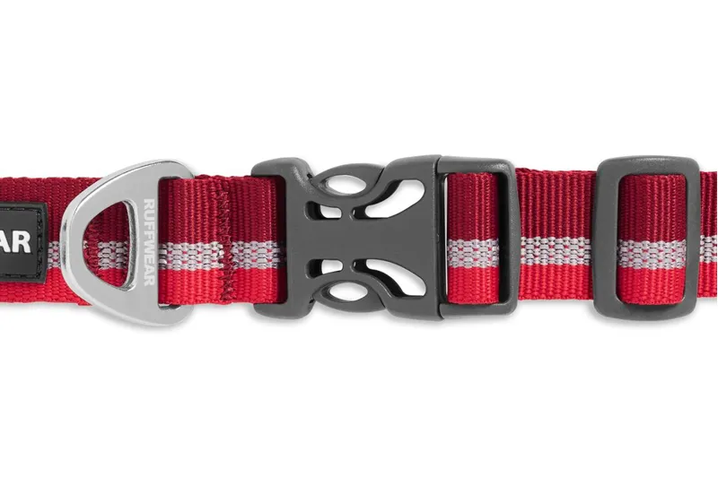 Ruffwear Crag Reflective Dog Collar Cindercone Red-2
