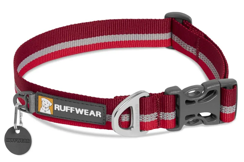 Ruffwear Crag Reflective Dog Collar Cindercone Red