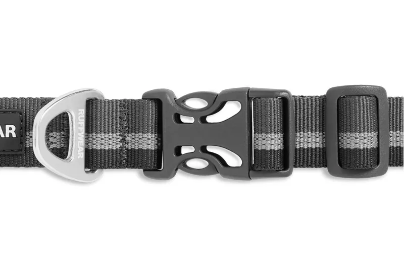 Ruffwear Crag Reflective Dog Collar Granite Grey-1