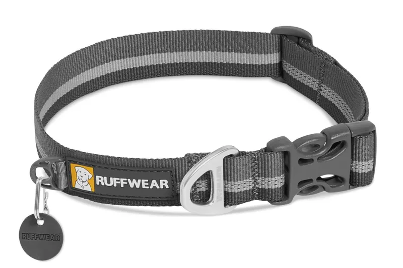 Ruffwear Crag Reflective Dog Collar Granite Grey