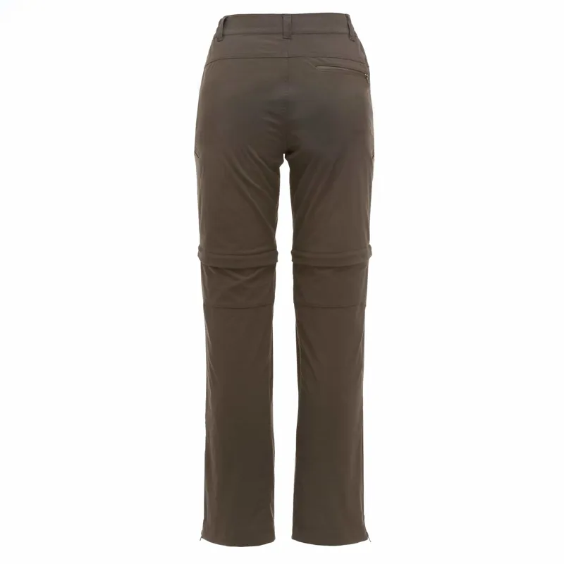 Frilufts Women's Ocoa Zip Off Pants Long Black Olive-2