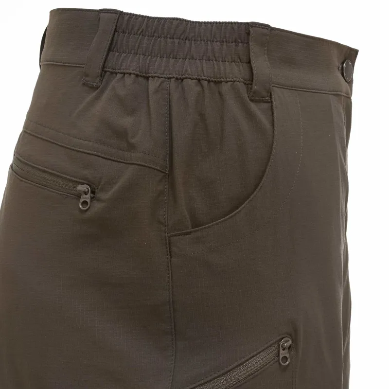 Frilufts Women's Ocoa Zip Off Pants Short Black Olive-3