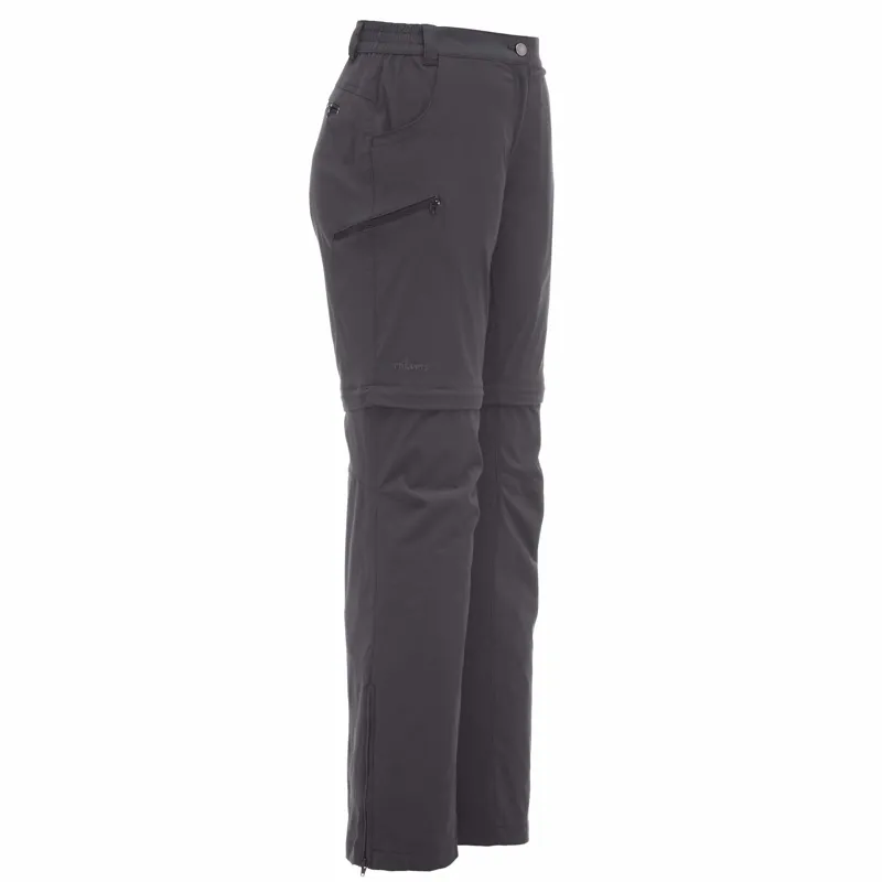 Frilufts Women's Ocoa Zip Off Pants Ebony-1