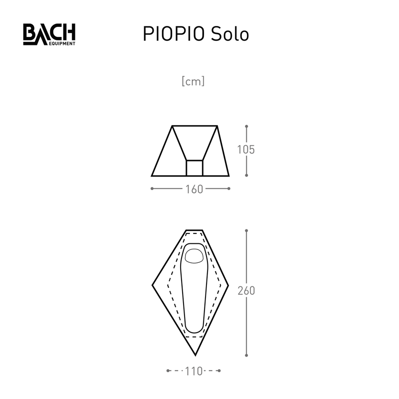 Bach Piopio Solo Tent Willow Bough Green-3