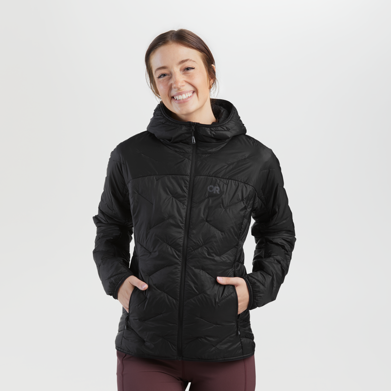 Outdoor Research Women's SuperStrand LT Hoodie Black-1