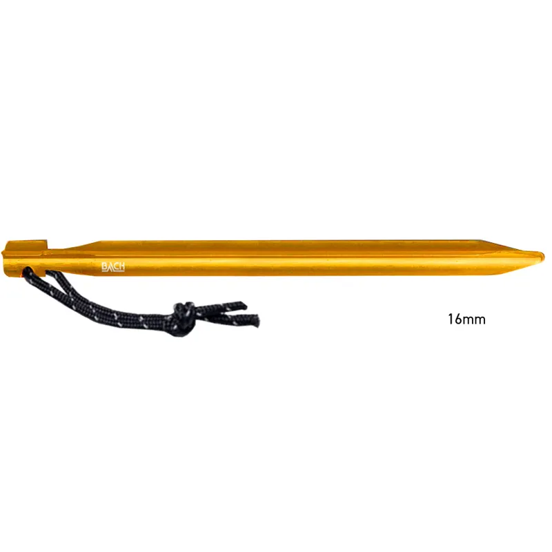 Bach Pegs UL Twisted Y16 Pegs 6 Pack Yellow Sunrise