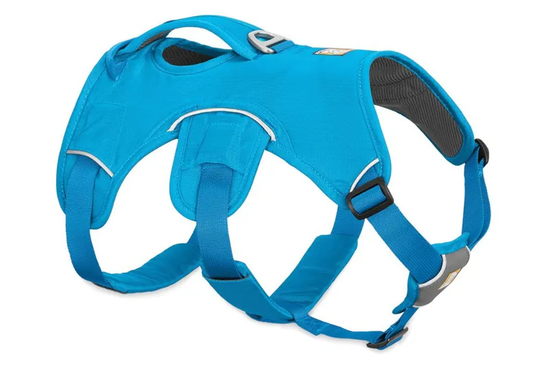 Ruffwear Web Master Dog Harness With Handle Blue Dusk