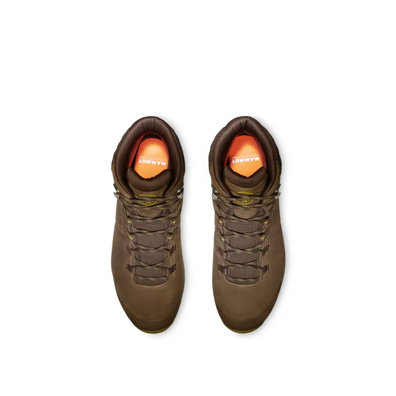 Mammut Mens Mercury IV GTX Mid Hiking Boots Moor/Amber Green-2