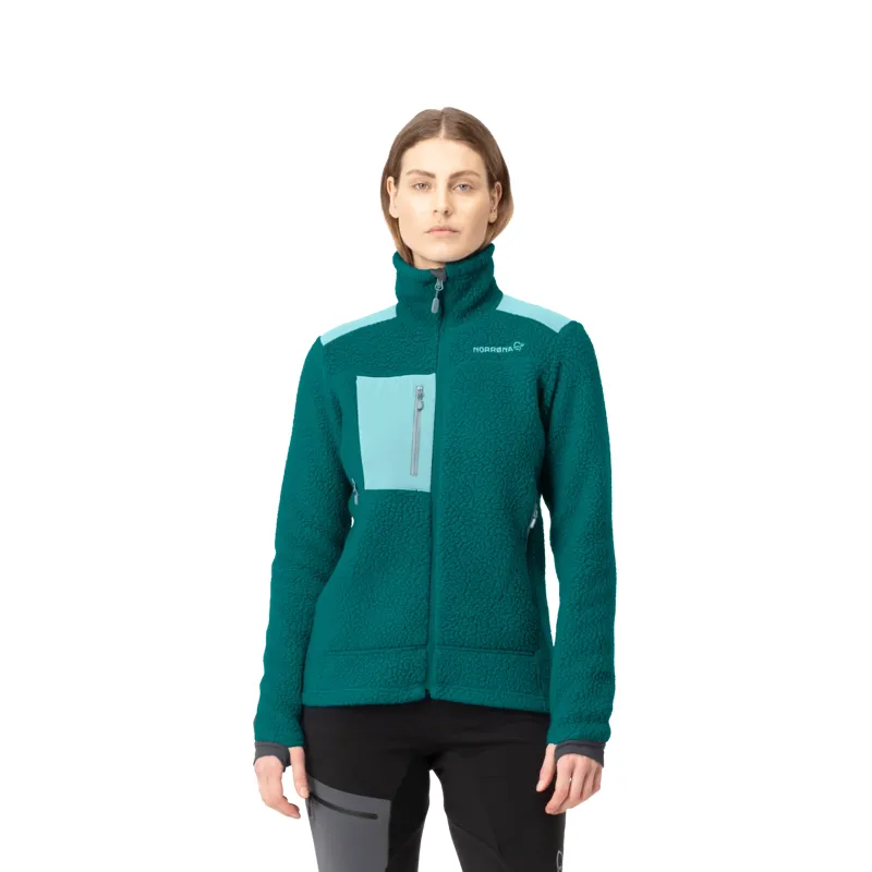 Norrona Women's Trollveggen Thermal Pro Jacket Everglade-3