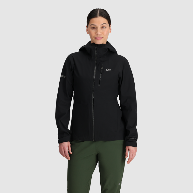 Outdoor Research Women's Aspire 3L Jacket Black-1