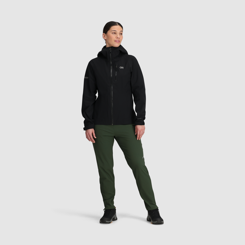 Outdoor Research Women's Aspire 3L Jacket Black-3