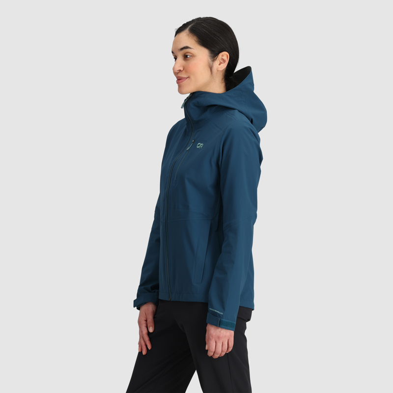Outdoor Research Women's Aspire 3L Jacket Harbour-3