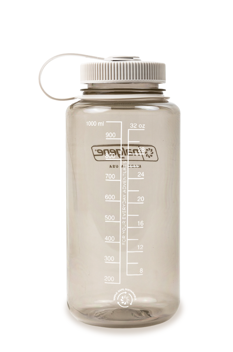 Nalgene Wide Mouth Tritan Sustain Bottle 1 Litre Cotton-1