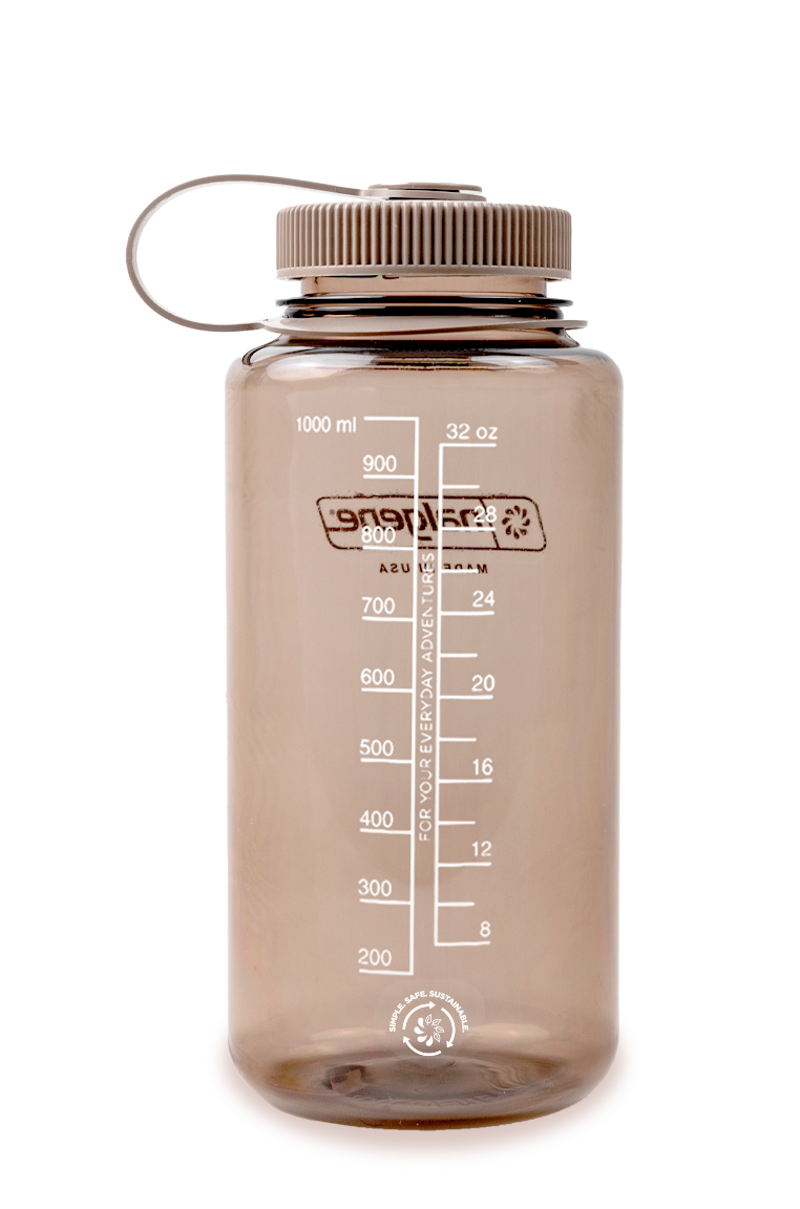 Nalgene Wide Mouth Tritan Sustain Bottle 1 Litre Mocha-1