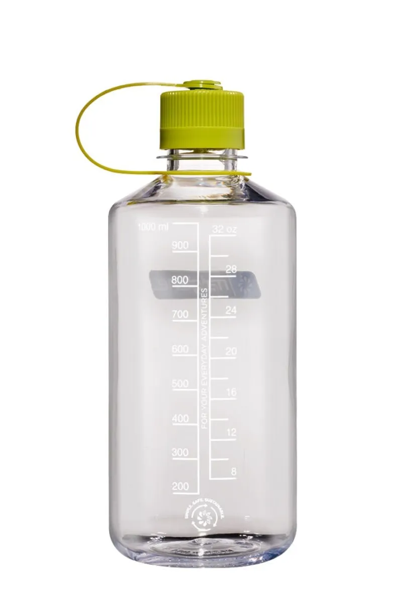 Nalgene Narrow Mouth 1L Tritan Sustain Bottle Clear-1