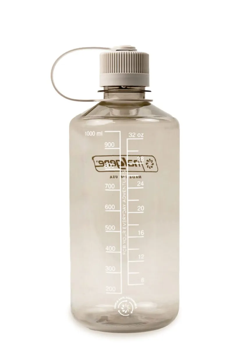 Nalgene Narrow Mouth 1L Tritan Sustain Bottle Cotton-1