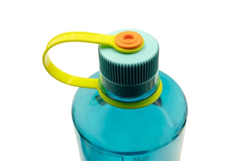 Nalgene Narrow Mouth 1L Tritan Sustain Bottle Cerulean-2