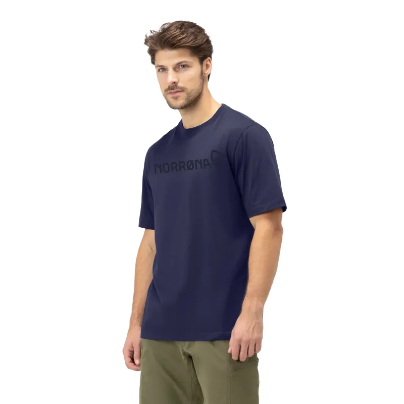 Norrona Men's /29 Organic Cotton Viking T-Shirt Indigo-3