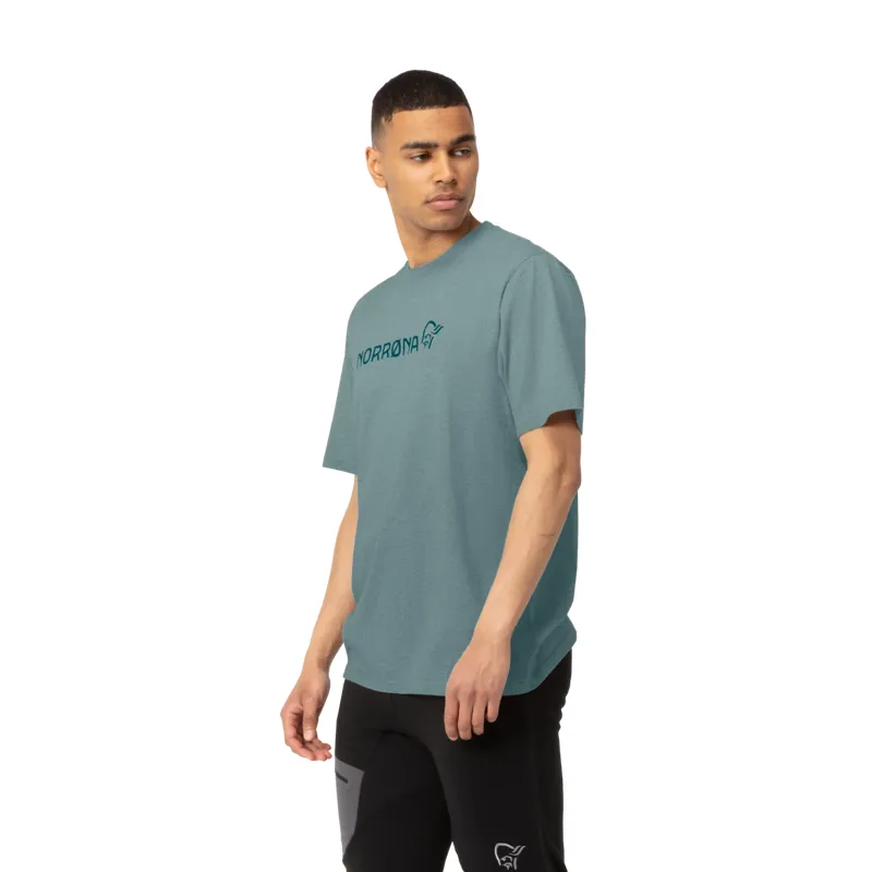 Norrona Men's /29 Organic Cotton Viking T-Shirt Trooper-4