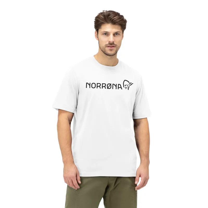 Norrona Men's /29 Organic Cotton Viking T-Shirt White-2