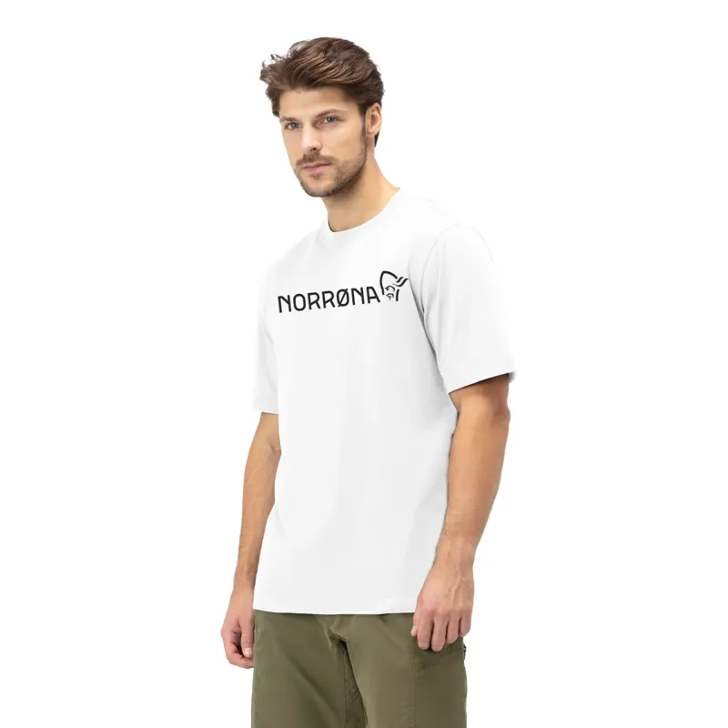 Norrona Men's /29 Organic Cotton Viking T-Shirt White-3
