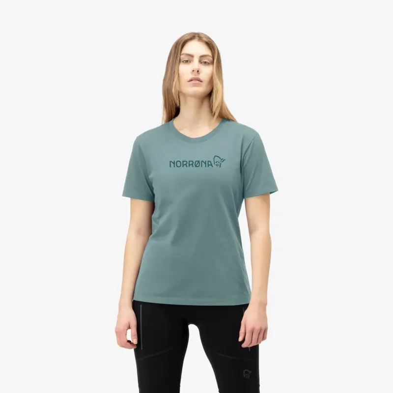 Norrona Women's 29 Cotton Viking T-Shirt Trooper-2