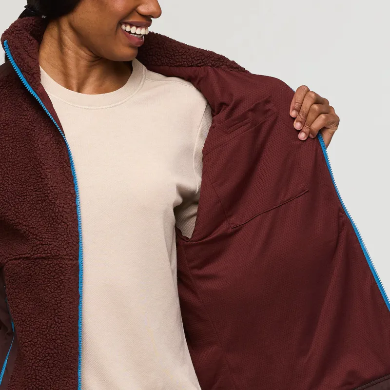 Cotopaxi Women's Bacano Fleece Jacket Chestnut-10