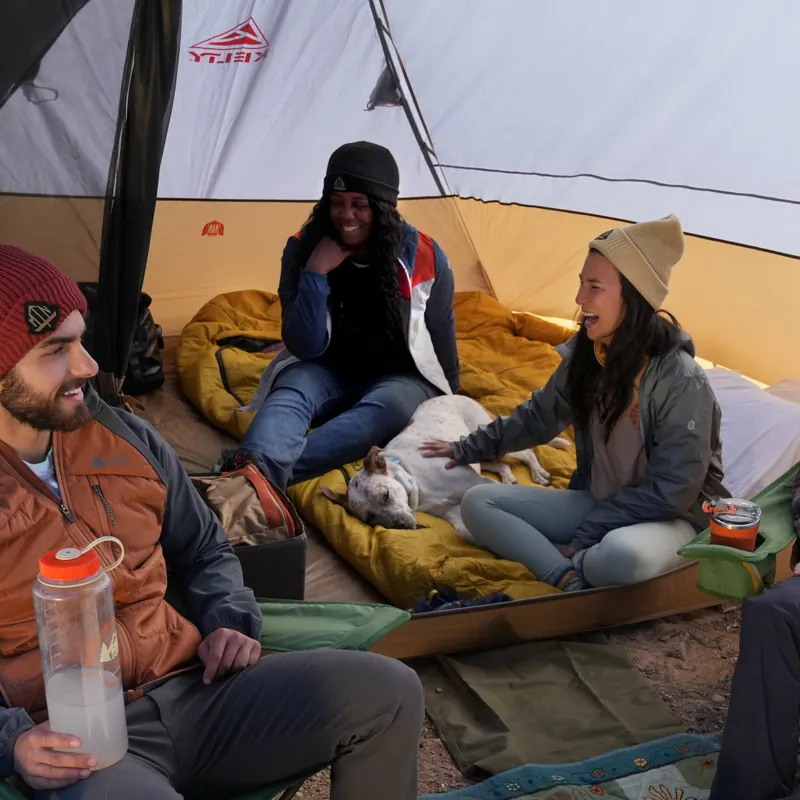 Kelty Tru.Comfort Double Wide 20F Sleeping Bag Regular Pageant Blue-6