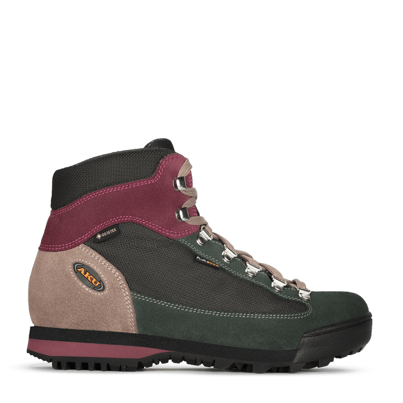 AKU Women's Ultra Light Original GTX Anthracite/Green/Pink-1