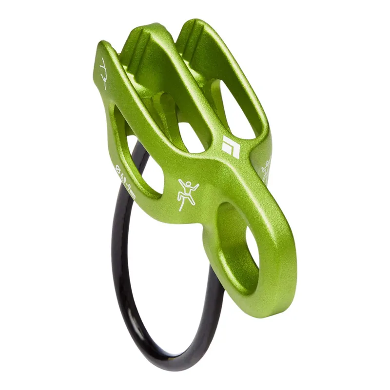 Black Diamond Alpine ATC Guide Belay Rappel Device Envy Green