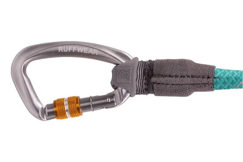 Ruffwear Knot-a-Leash Rope Dog Lead Aurora Teal-6