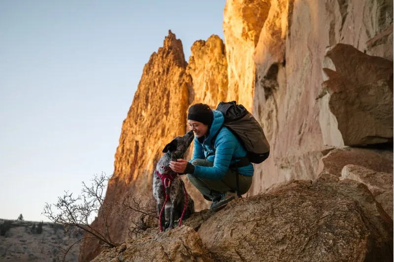 Ruffwear Knot-a-Collar Rope Dog Collar Hibiscus Pink-4