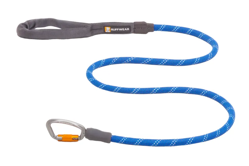 Ruffwear Knot-a-Leash Rope Dog Lead Blue Pool