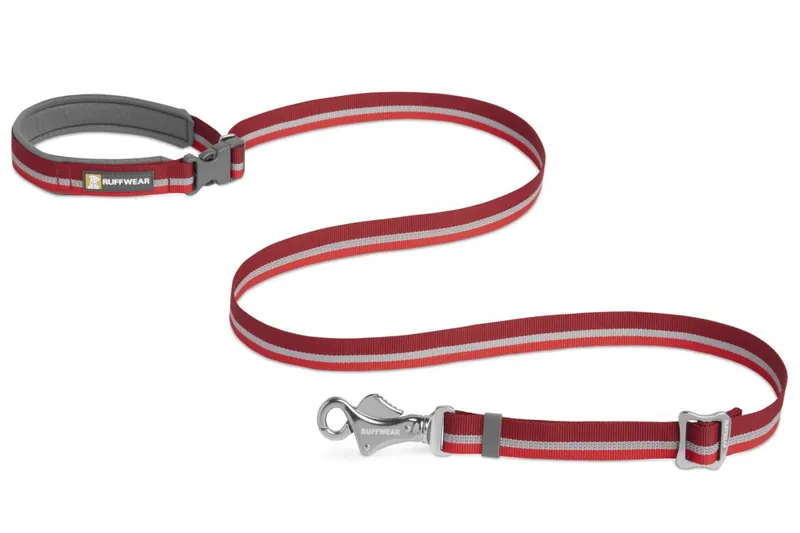 Ruffwear Crag Reflective Dog Lead Cindercone Red