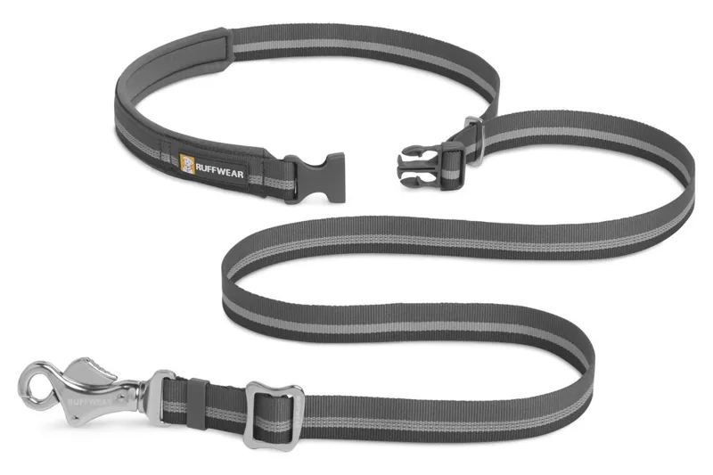 Ruffwear Crag Reflective Dog Lead Granite Grey-1