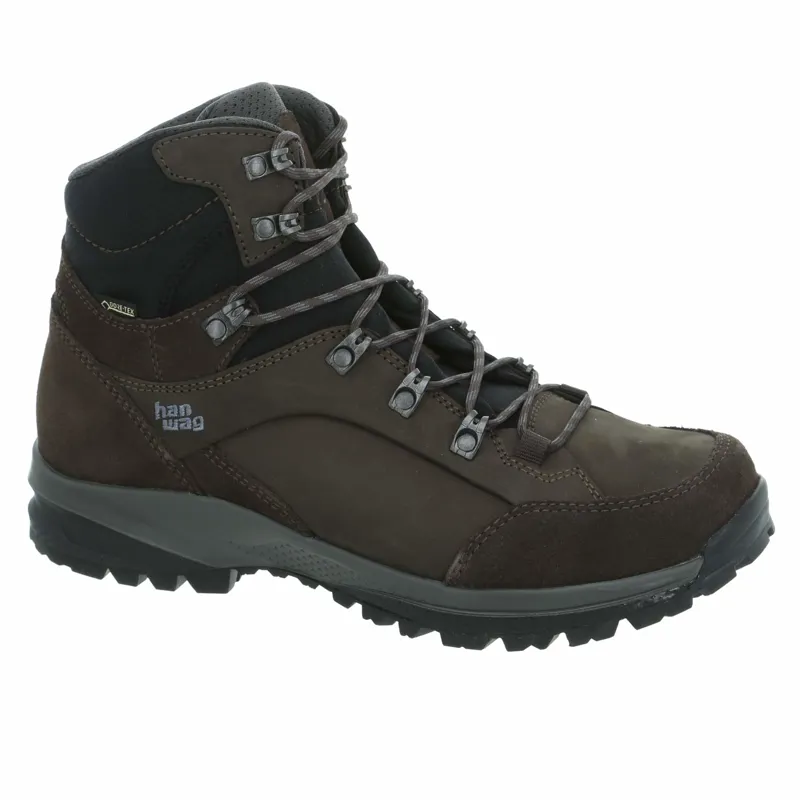 Hanwag Mens Banks SF Extra GTX Mocca/Asphalt