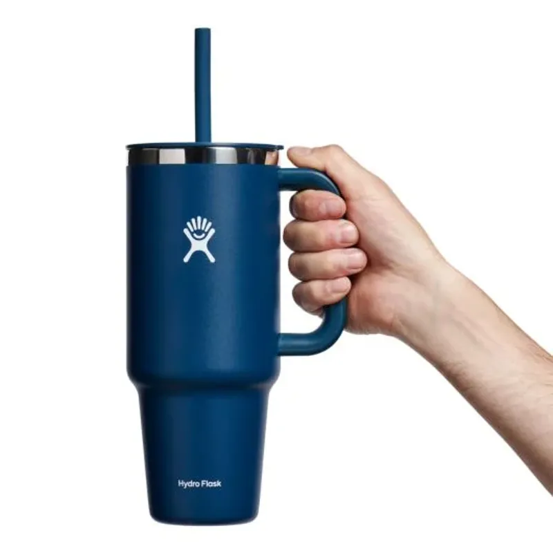 Hydro Flask 40oz All Around Travel Tumbler with Straw Indigo-2