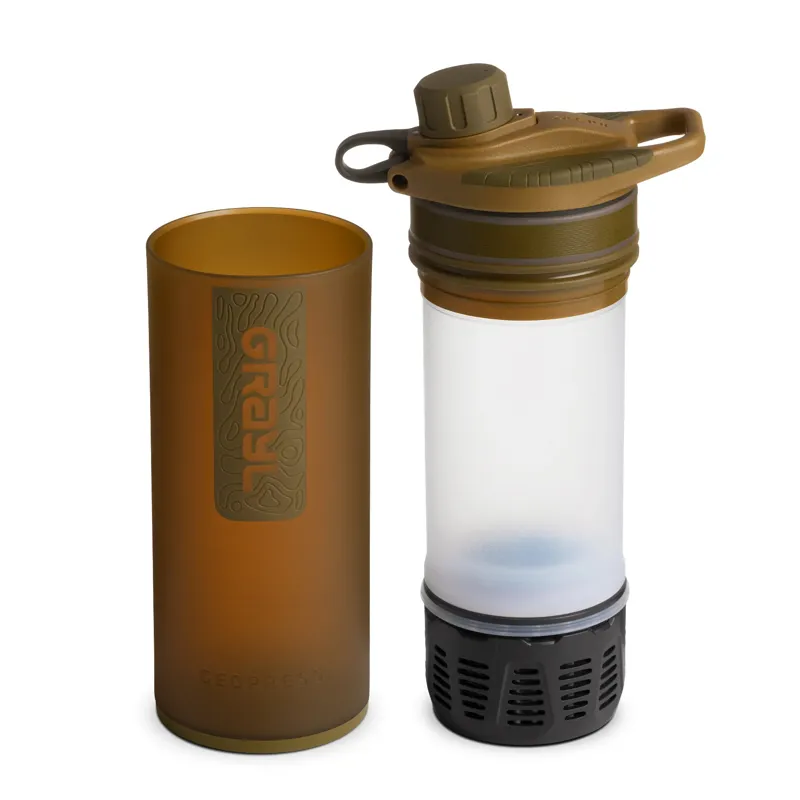 Grayl GeoPress Purifier Bottle Coyote Brown-1