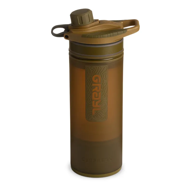 Grayl GeoPress Purifier Bottle Coyote Brown