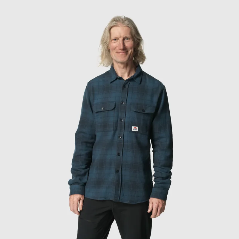 Tierra Men's Fjallmossen Shirt Navy-2